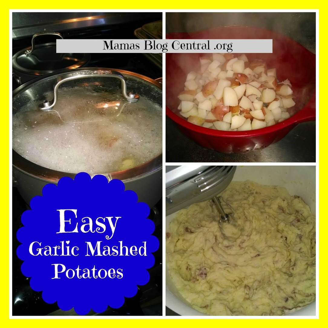 Easy Garlic Mashed Potatoes! - Mamas Blog Central